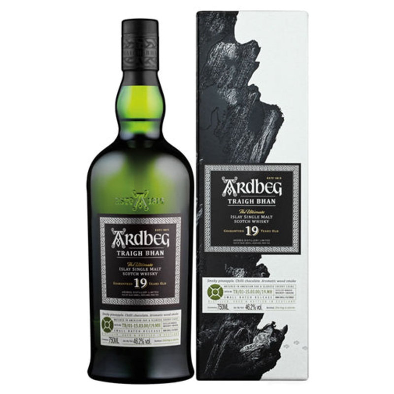 Ardbeg Traigh Bhan 19 Year Old Single Malt Whisky Batch 5 750 mL