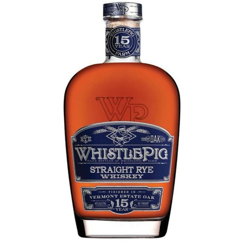 WhistlePig 15 Year Straight Rye Whiskey 750 mL