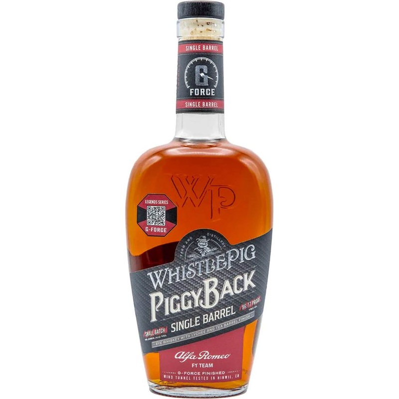 WhistlePig PiggyBack Legends Series: Alfa Romeo F1 Team Stake Barrel 750 mL