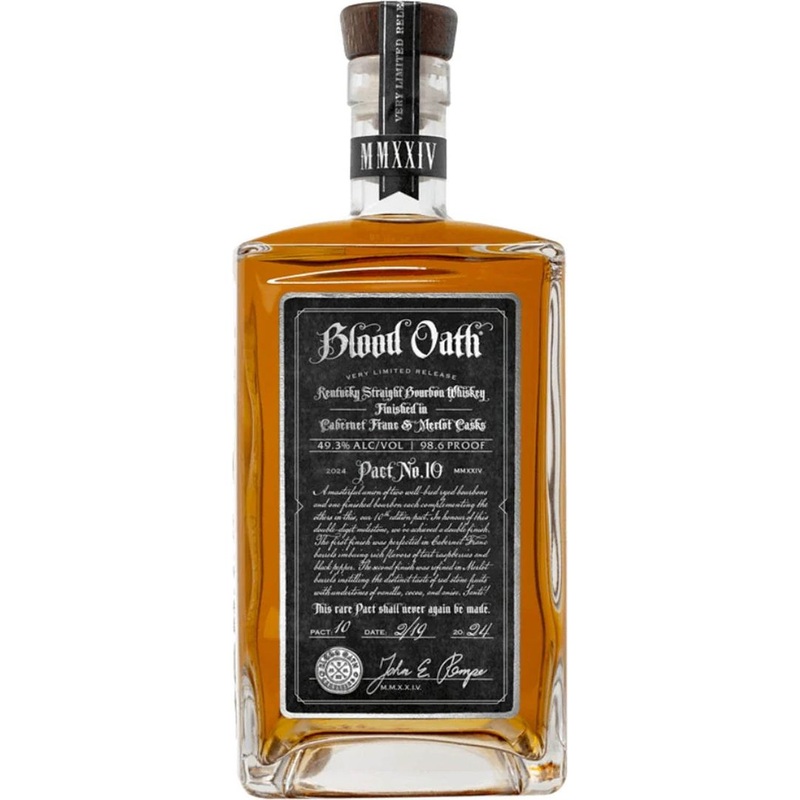 Blood Oath Pact No. 10 Bourbon Whiskey 750 mL