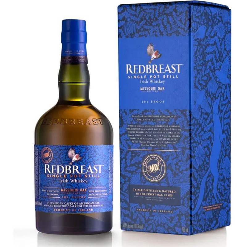 Redbreast Missouri Oak Single Pot Still Irish Whiskey
