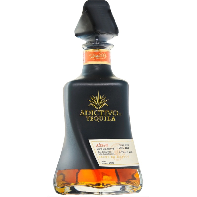 Adictivo Tequila Anejo Black 750 mL