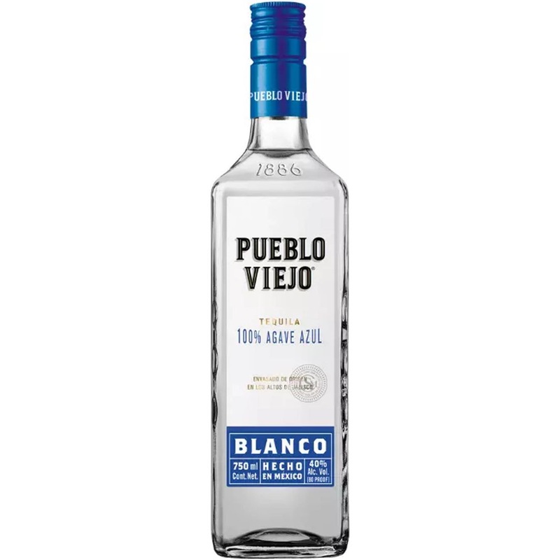 Pueblo Viejo Blanco Tequila 750 mL