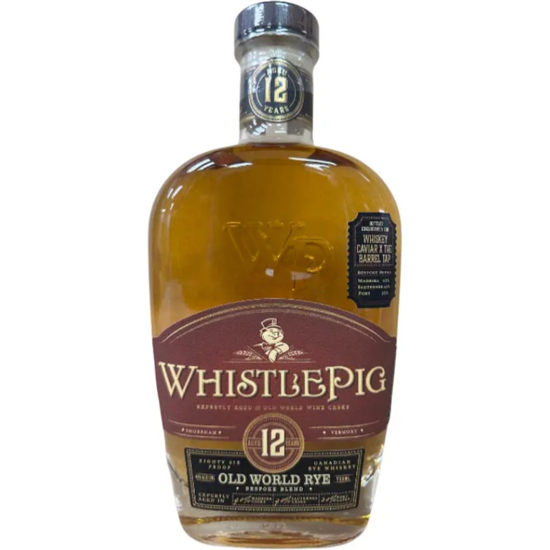 WhistlePig 12 Year “Animal Farm” Single Barrel World Rye 750mL