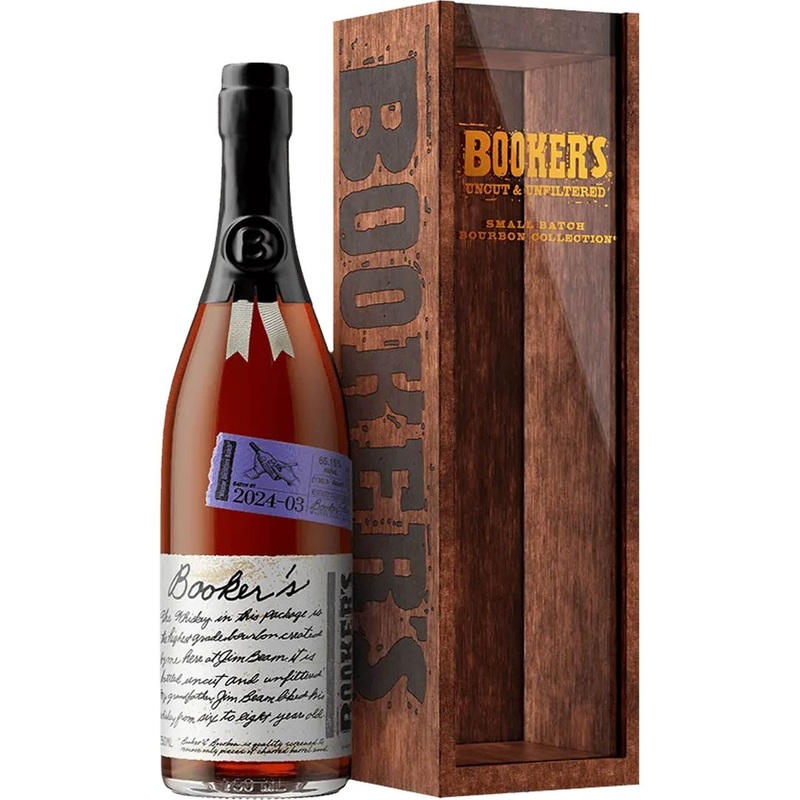 Booker’s 2024-03 ‘Master Distillers Batch’ Kentucky Straight Bourbon Whiskey 750 mL