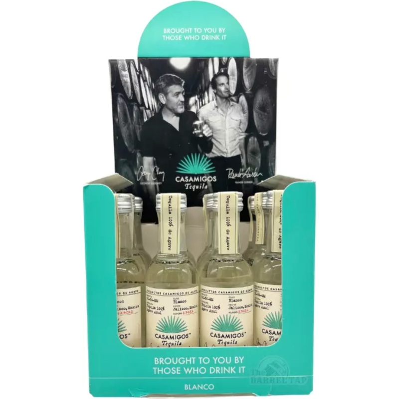 Casamigos Tequila Blanco Miniature Shooters Box 50mL X 12