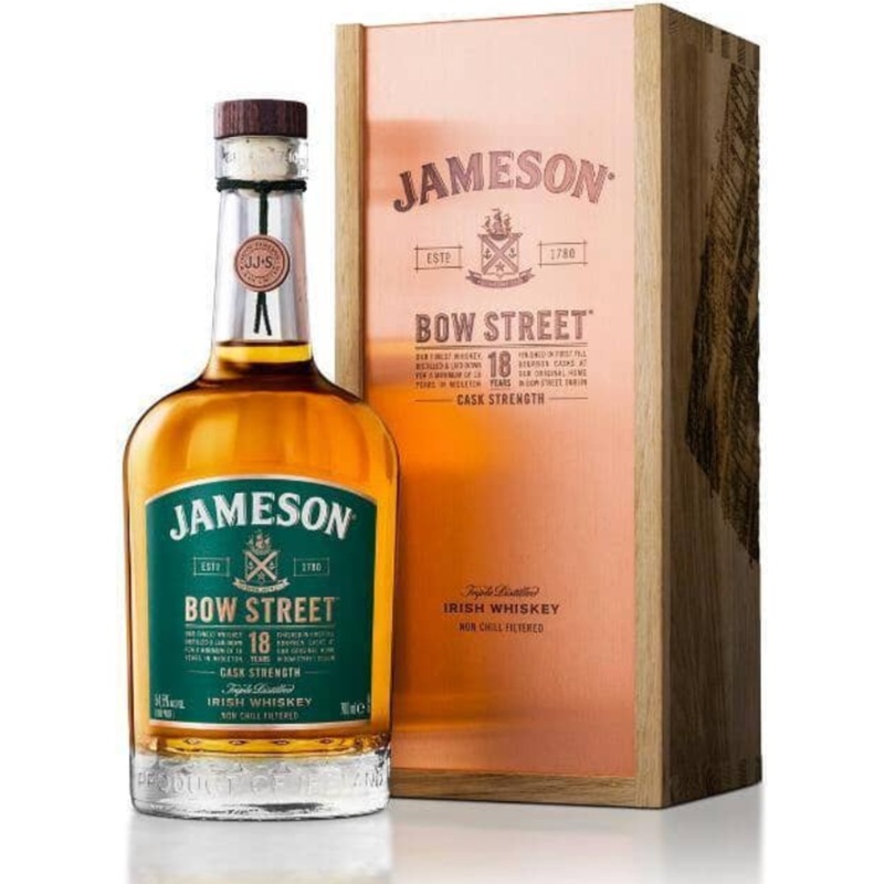 Jameson Bow Street 18 Years Cask Strength Irish Whiskey 750mL
