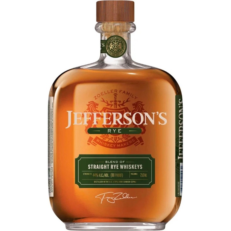 Jeffersons Rye Whiskey 750 mL