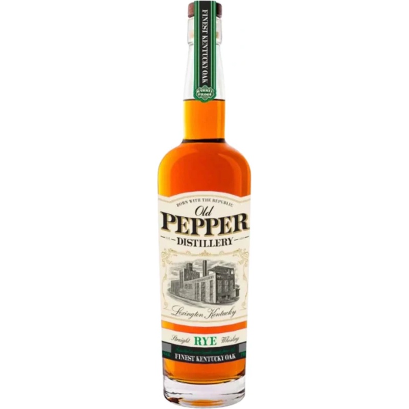 Old Pepper Finest Kentucky Oak Rye Whiskey 750mL