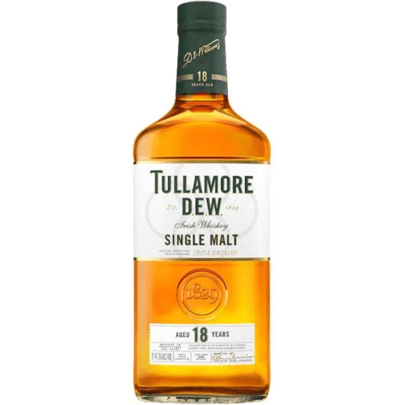 Tullamore Dew 18 Year Single Malt Whiskey 750mL