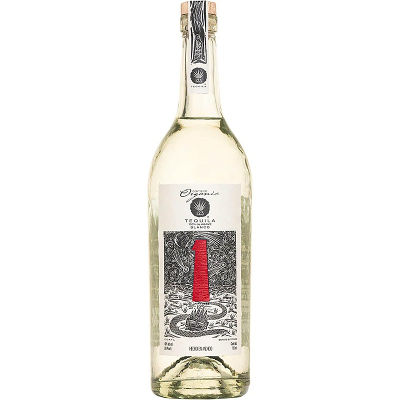 123 Organic Blanco Tequila 750 mL