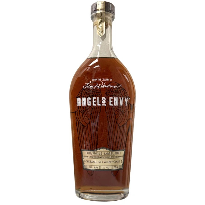Angel’s Envy x Whiskey Caviar “Angel Game” Private Selection Single Barrel Bourbon 750 mL