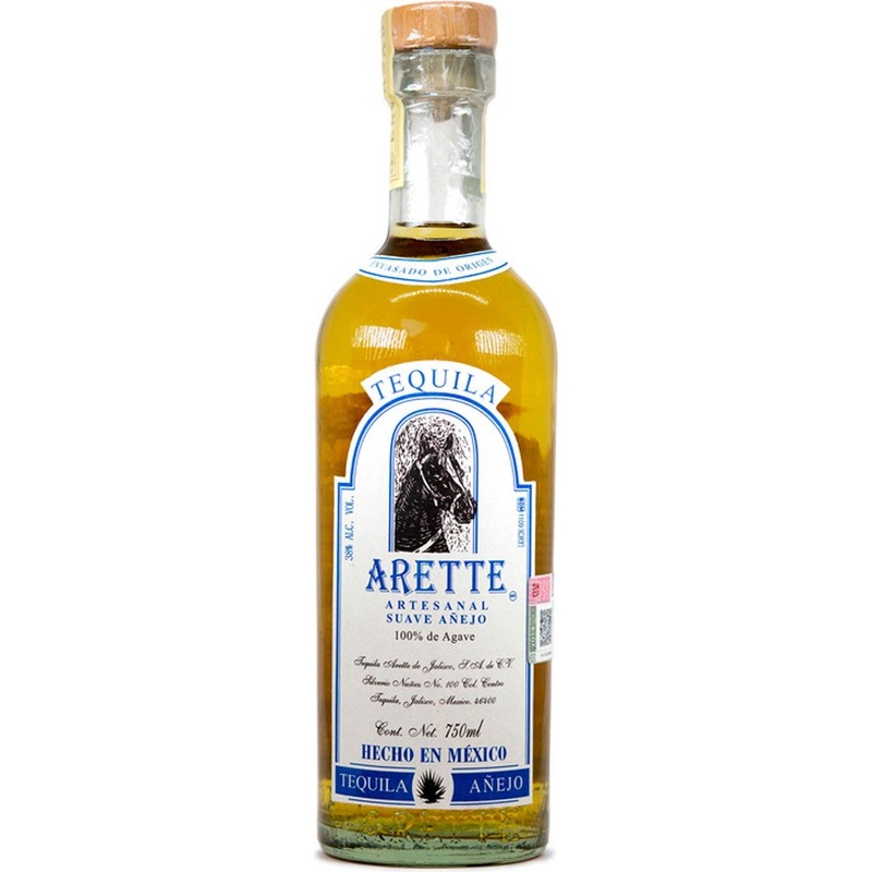 Arette Tequila Artesanal Suave Aejo 750 mL