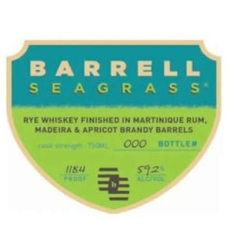 Barrell Whiskey Seagrass Rye Whiskey 750 mL
