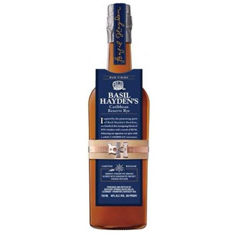Basil Hayden’s Caribbean Reserve Rye
