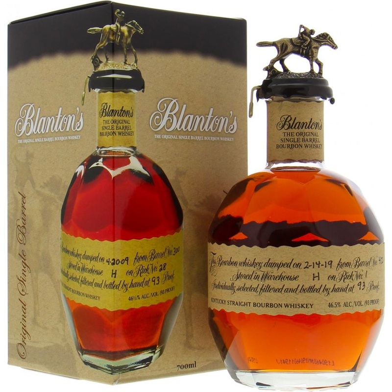 Blanton’s Original Single Barrel Bourbon Whiskey 750 mL Single