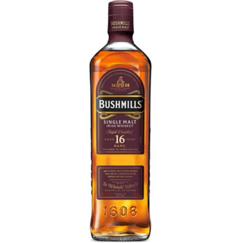 Bushmills 16 Year Single Malt Irish Whiskey 750 mL
