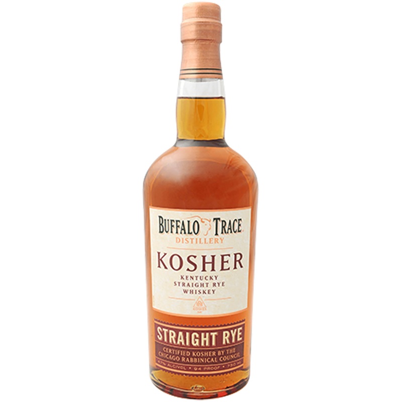 Buffalo Trace Kosher Straight Rye 750 mL