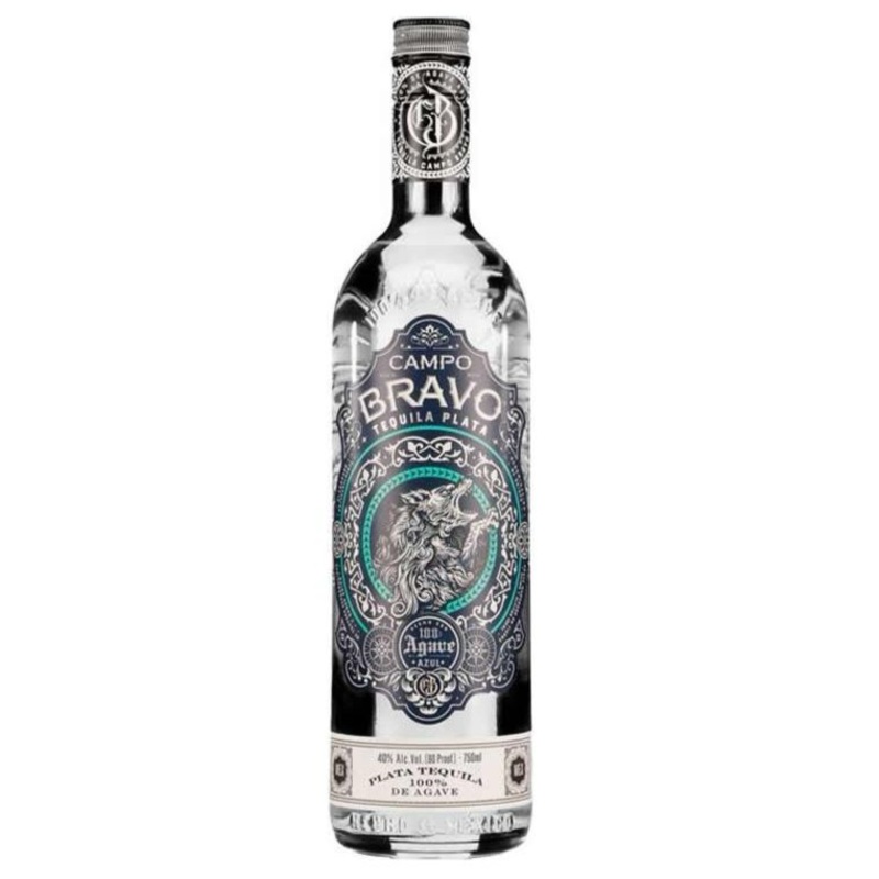Campo Bravo Plata Tequila 100% de Agave 80 Proof 750 mL