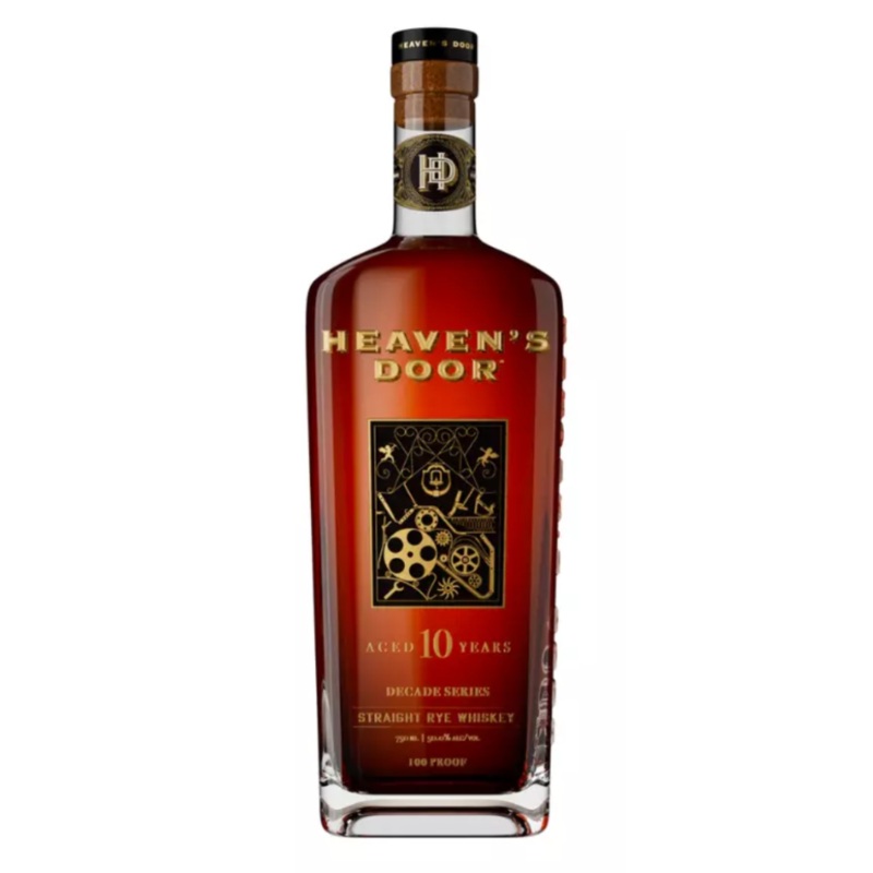 Heaven’s Door Decade Series Release #02: 10 Year Straight Rye 750mL