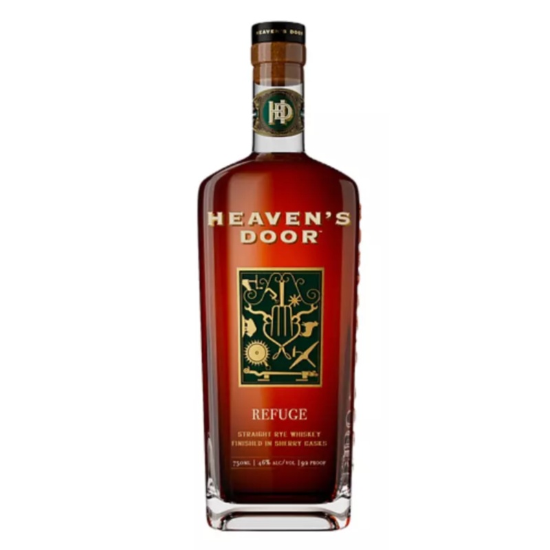 Heaven’s Door Refuge Straight Rye Whiskey 750mL
