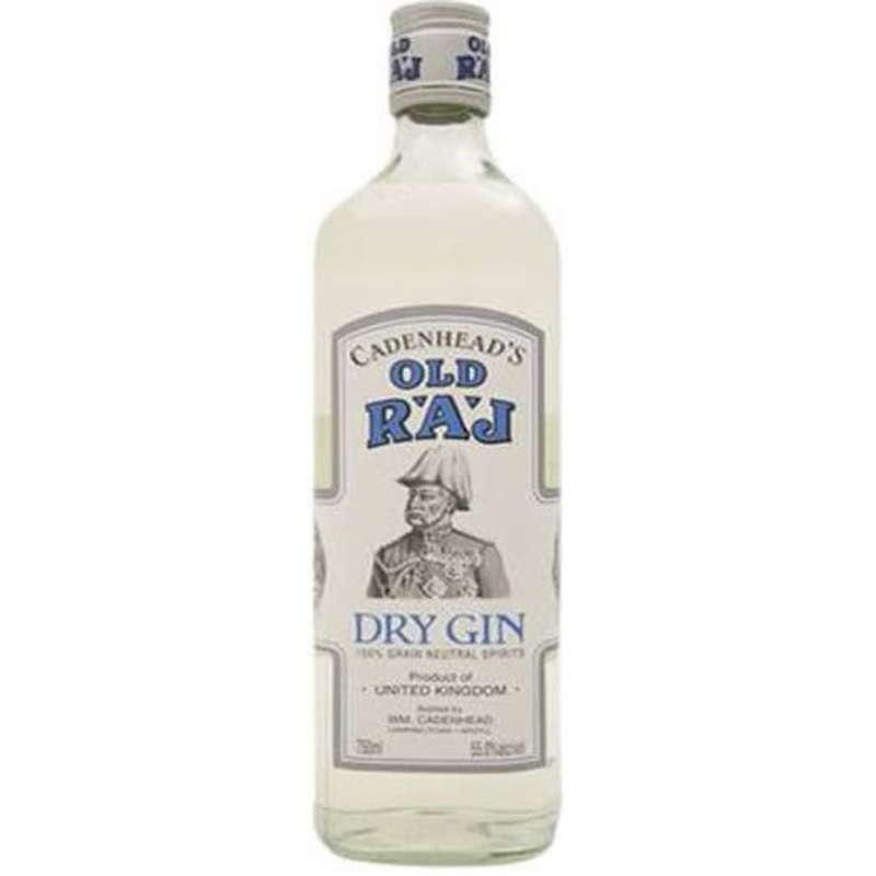 Old Raj Dry Gin 110 Proof 700 mL