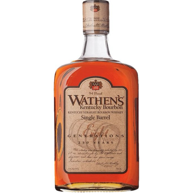 Wathen’s Kentucky Bourbon Single Barrel Straight Bourbon Whiskey 94 Proof 750 mL