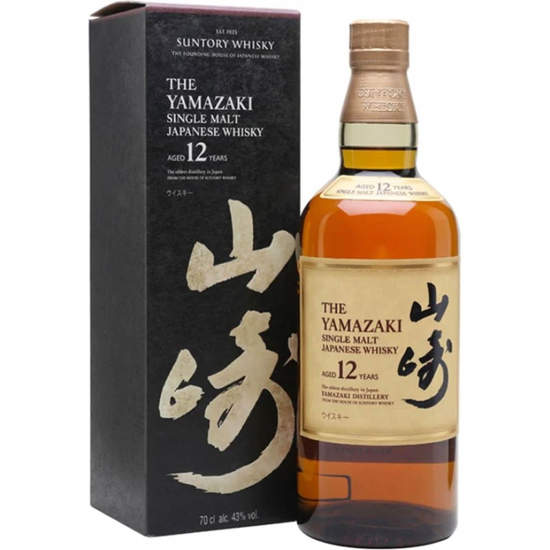 Yamazaki 12 Year Old Japanese Whisky 750 mL