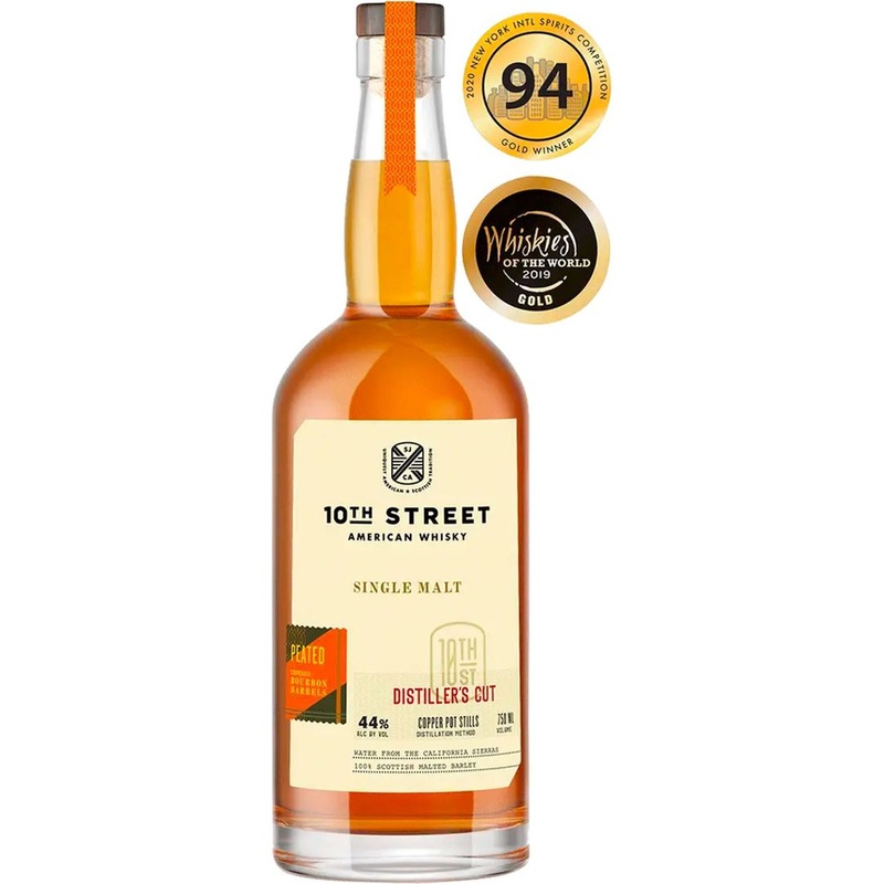 10th Street American Whisky Peated Single Malt 750 mL