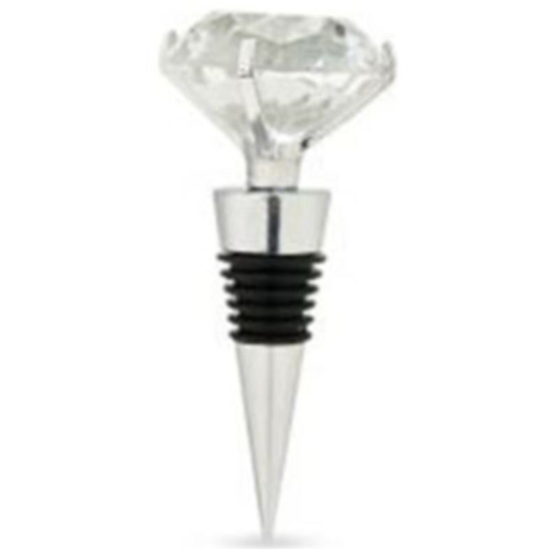 Diamond Ring Bottle Stopper by Blush