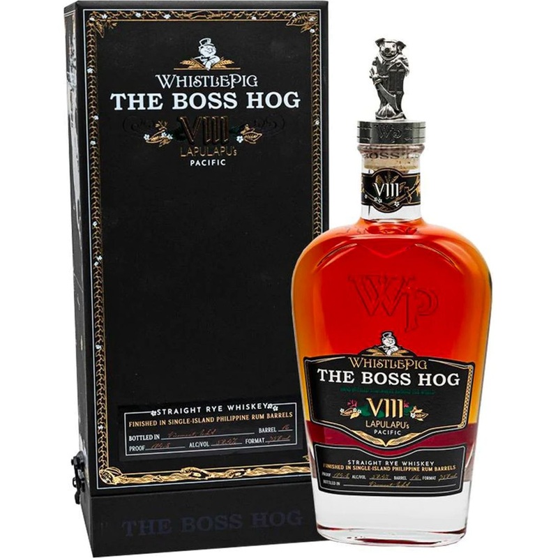 WhistlePig The Boss Hog VIII: LapuLapu’s Pacific Straight Rye Whiskey 750 mL