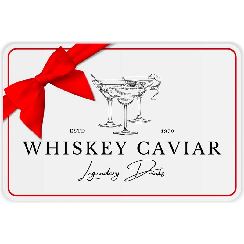 Whiskey Caviar Gift Card $10.00