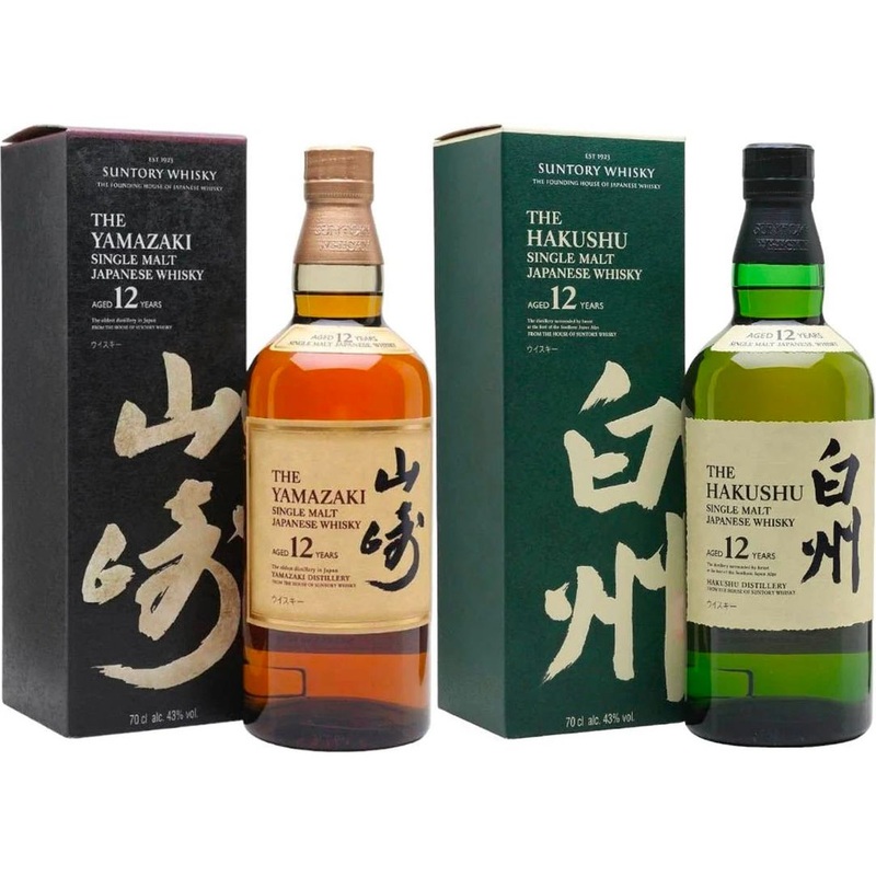 Yamazaki 12 & Hakushu 12 Year Value Bundle 750 mL