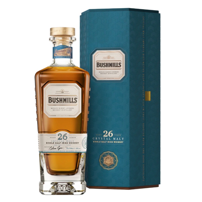 Bushmills 26 Year Old Crystal Malt Single Malt 750mL