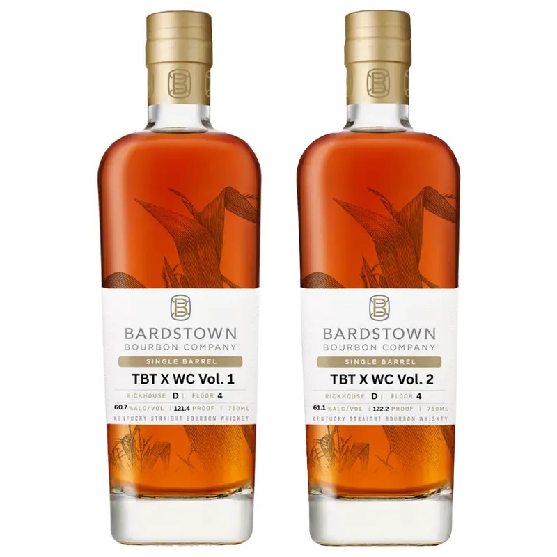 Bardstown Vol.1 & Vol.2 “Whiskey Caviar” Single Barrel Bourbon Value Bundle 750 mL