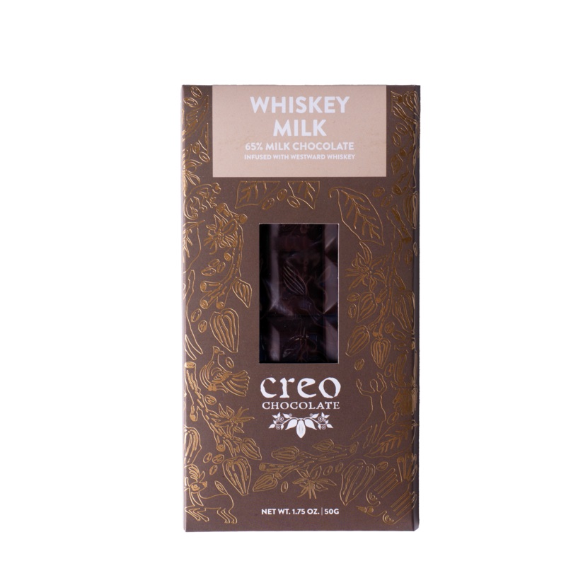 Creo Whiskey Milk Chocolate