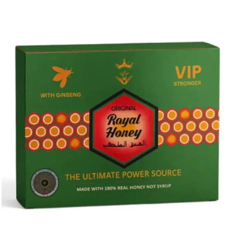 Royal Honey With Ginseng The Ultimate Power Source 12 Sachets