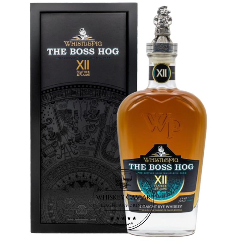 WhistlePig Boss Hog XII “Feather & Flame” Rye Whiskey 750 mL