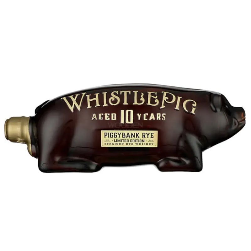 WhistlePig Limited Edition 10 Years Aged Piggybank Straight Rye Whiskey 110 Proof 2025 Release