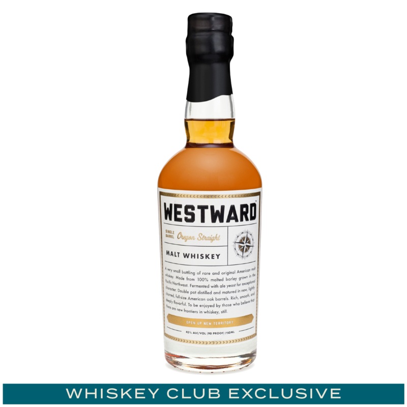 Westward Whiskey Oregon Grown and Malted – 2018 750ml