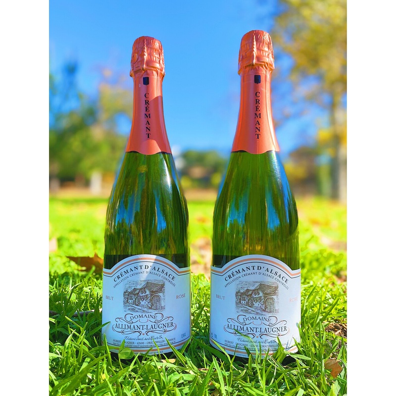 Allimant Laugner Cremant d’Alsace Rose