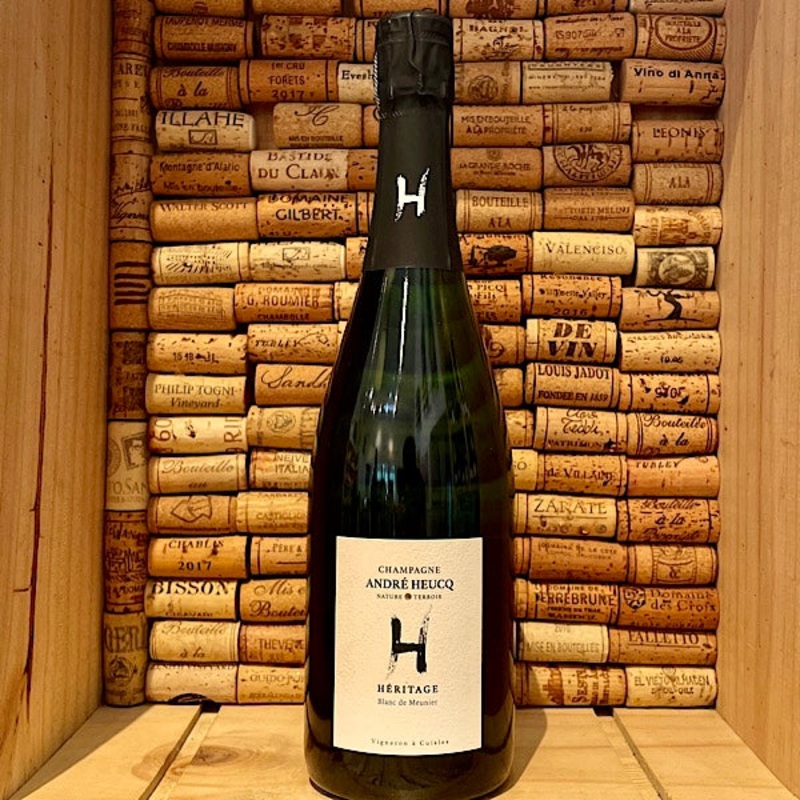 Champagne Andr Heucq ‘Hritage’ Blanc de Meunier Brut Nature NV