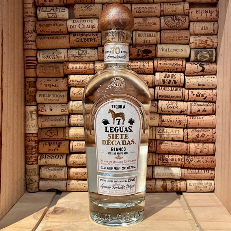 Siete Leguas ‘Siete Dcadas’ Blanco Criollo Special Limited Edition Tequila 700ml