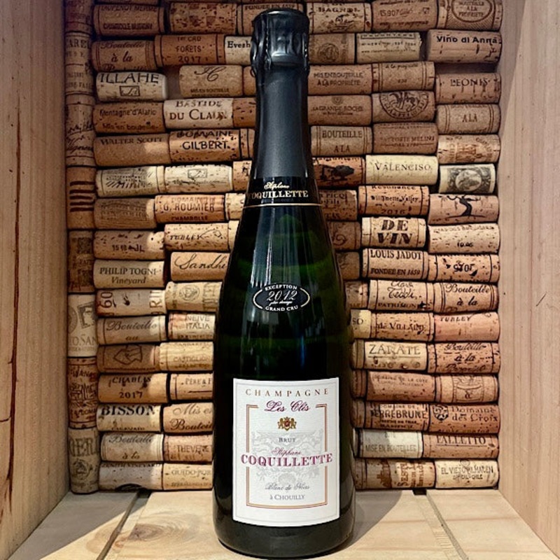 Stephane Coquillette Champagne Grand Cru Zero Dosage Brut ‘Les Cles’ Chouilly 2012