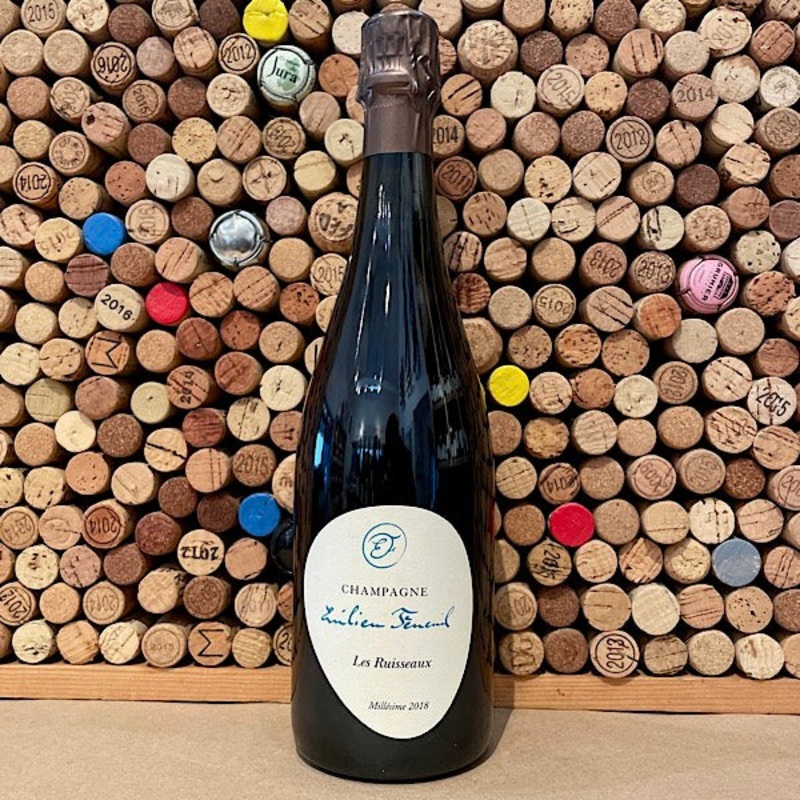 Champagne milien Feneuil ‘Les Ruisseaux’ Blanc de Noirs Zero Dosage 2018