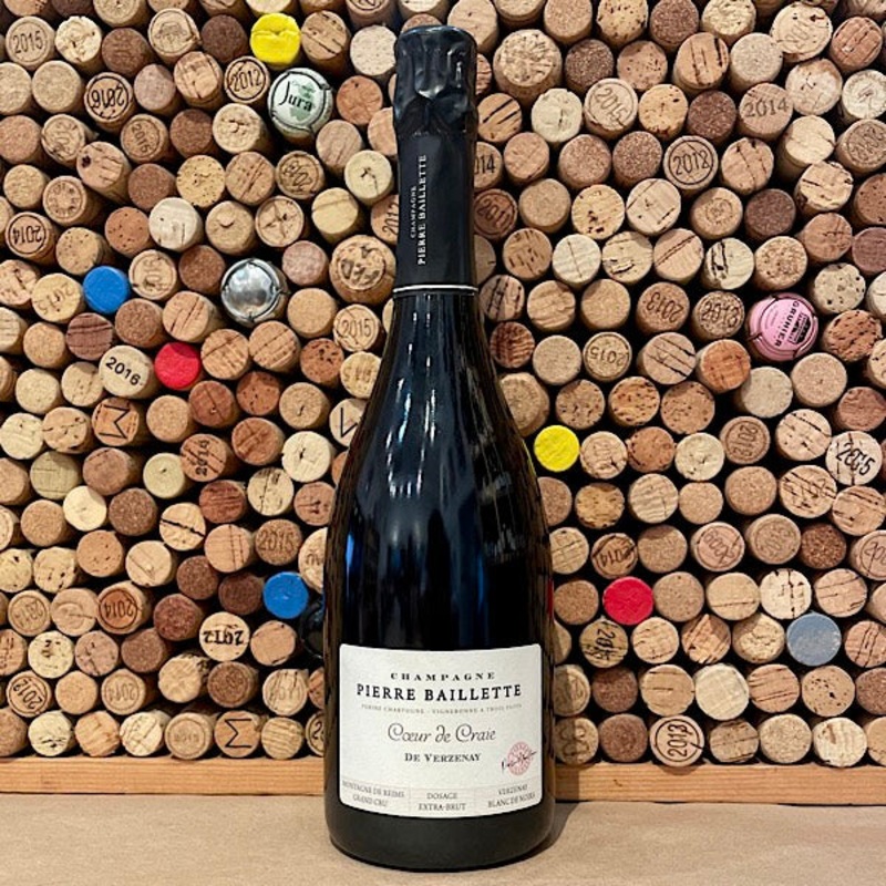Champagne Pierre Baillette ‘Coeur de Craie’ Verzenay Grand Cru Blanc de Noirs 2017