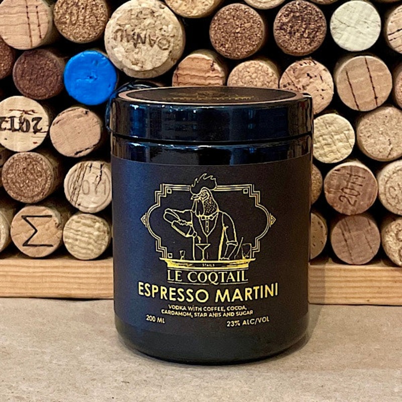 Le Coqtail Espresso Martini Jar 200ml