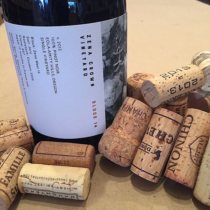 Zena Crown Vineyard Block 14 Eola-Amity Hills Pinot Noir 2013 Pinot Noir Oregon Eola-Amity Hills