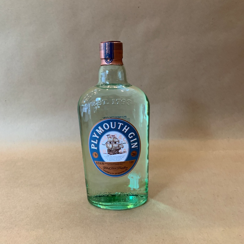 Plymouth Gin 82.4 1L IMPORTED