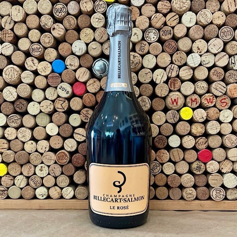 Billecart-Salmon Brut Rose NV 750ml Chardonnay, Pinot Meunier, and Pinot Noir Burgundy Champagne